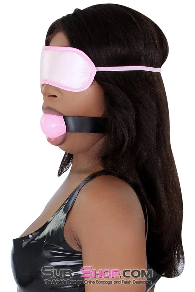 0597A      2" Large Ball Gag, Candy Pink Ball Gag