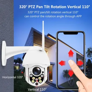 1080P Wireless Outdoor IP Security Camera with Night Vision