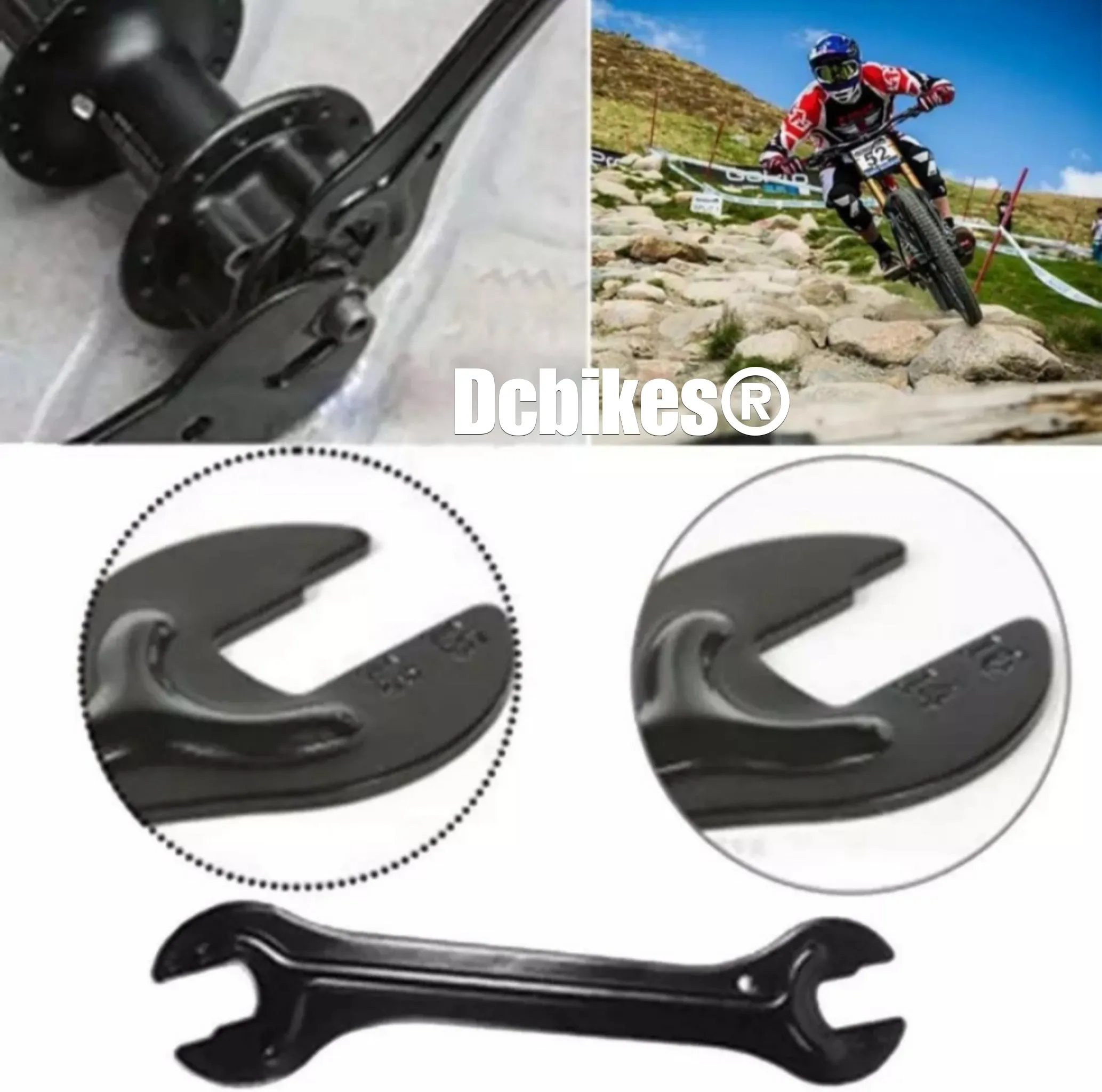 13mm | 14mm | 15mm | 16mm Steel Hubs Axle Pedal Spanner Wrench Tool