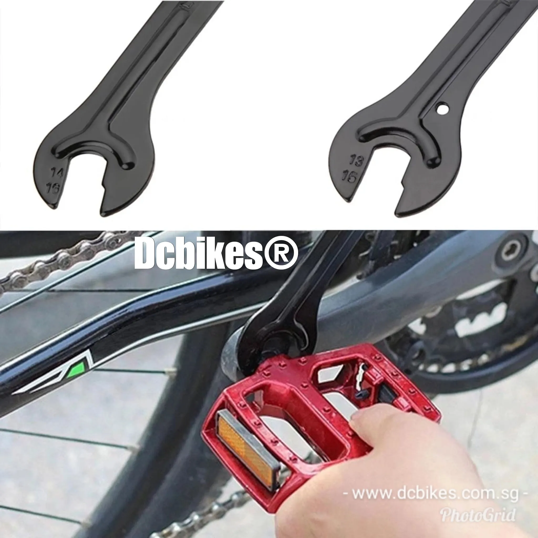 13mm | 14mm | 15mm | 16mm Steel Hubs Axle Pedal Spanner Wrench Tool