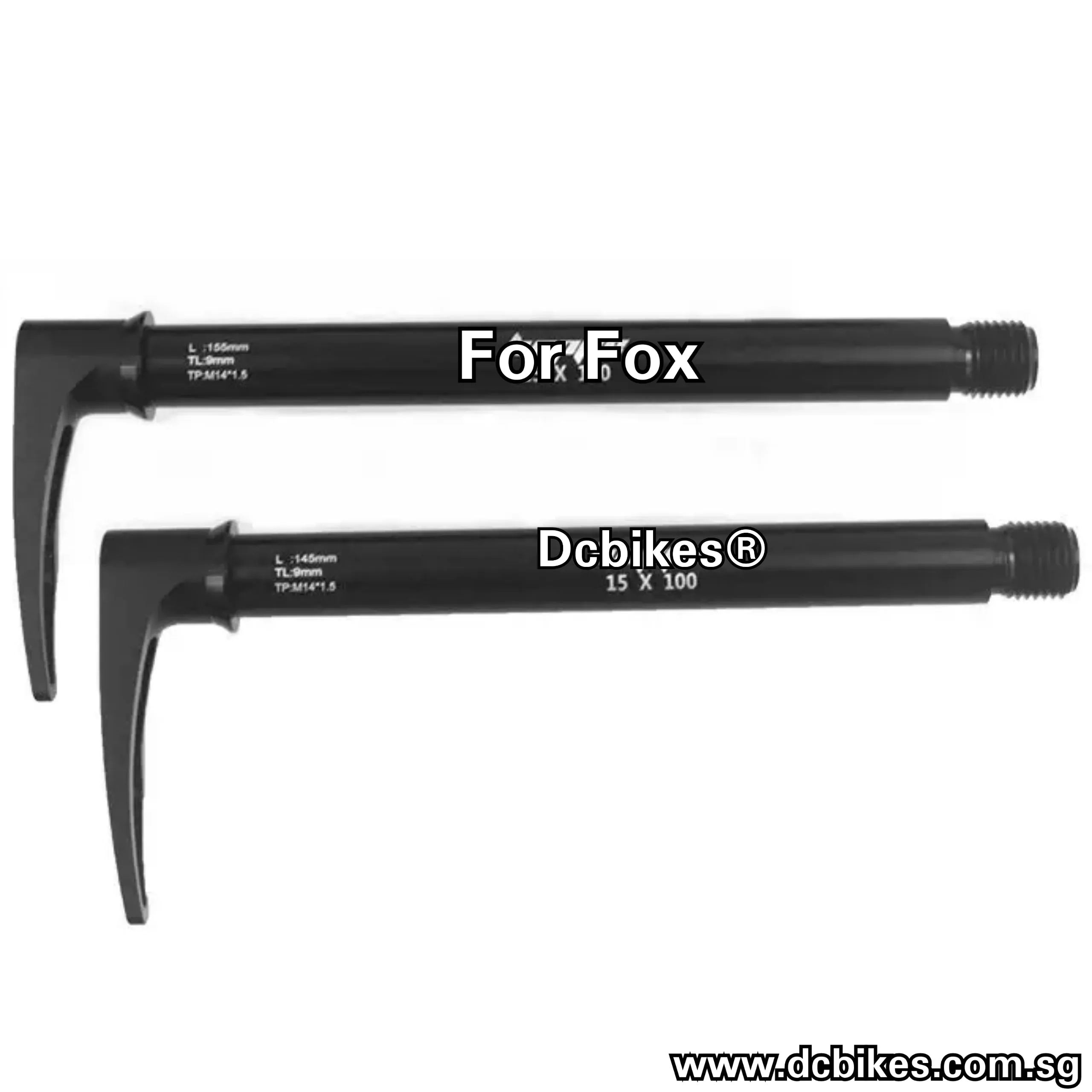 15mm X 100mm/15mm X 110mm Thru Axle For FOX Front Fork SC 32 34 36 Series QR