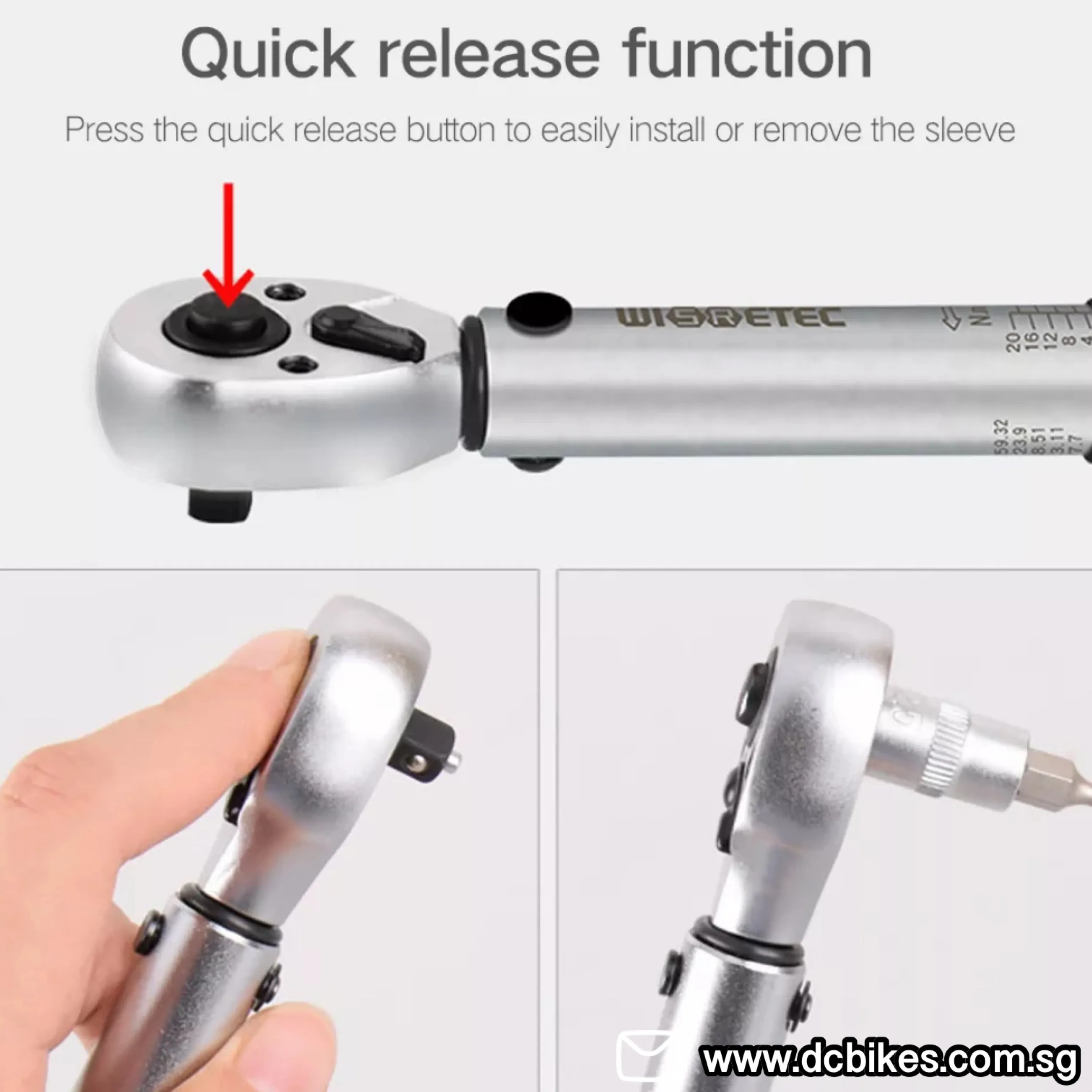21 in 1 Professional 2nm-20nm Torque Wrench   Allen/Star Key Hex Tool Socket Bits Set Kit Box 1/4"