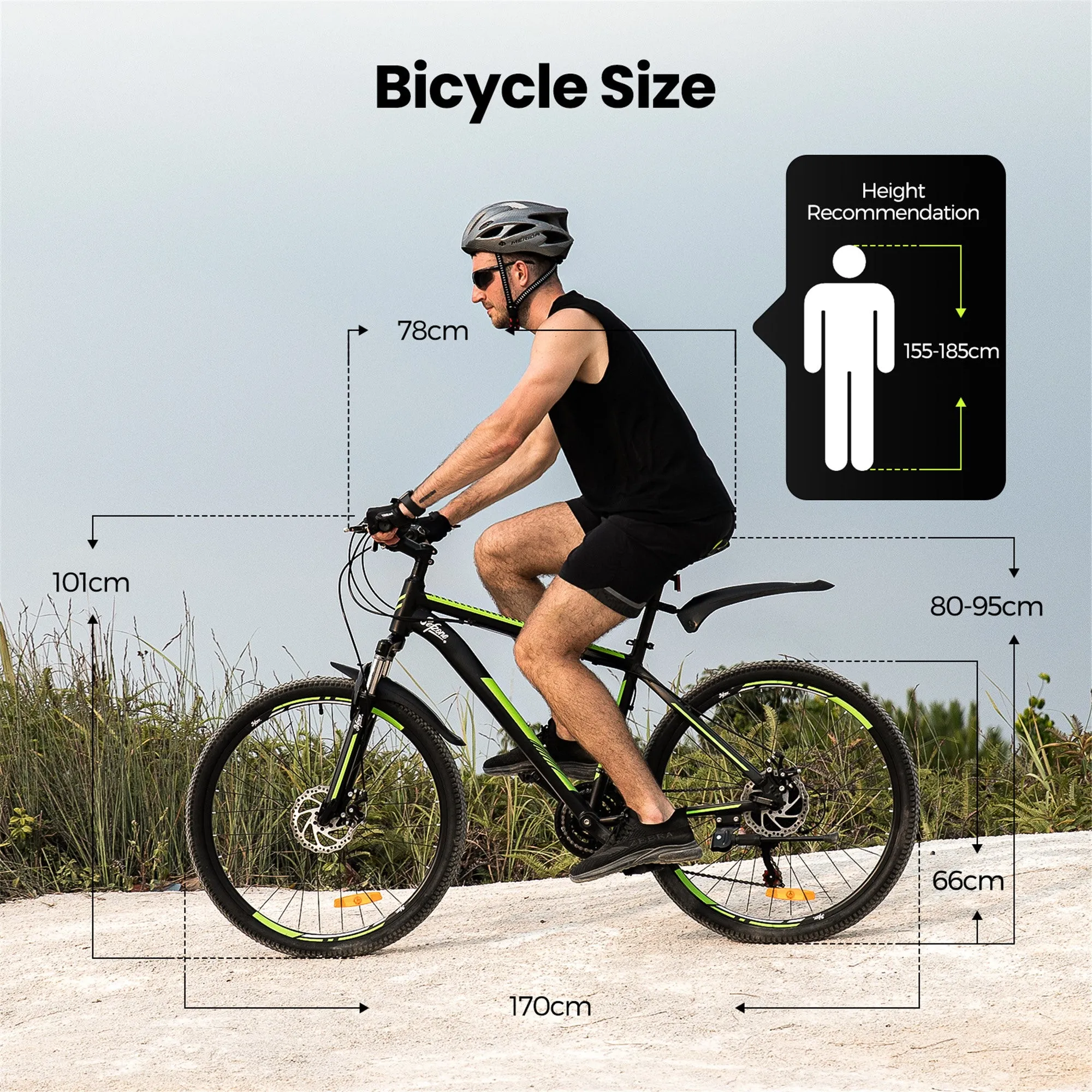 26 inch Mountain Bike for Men and Women