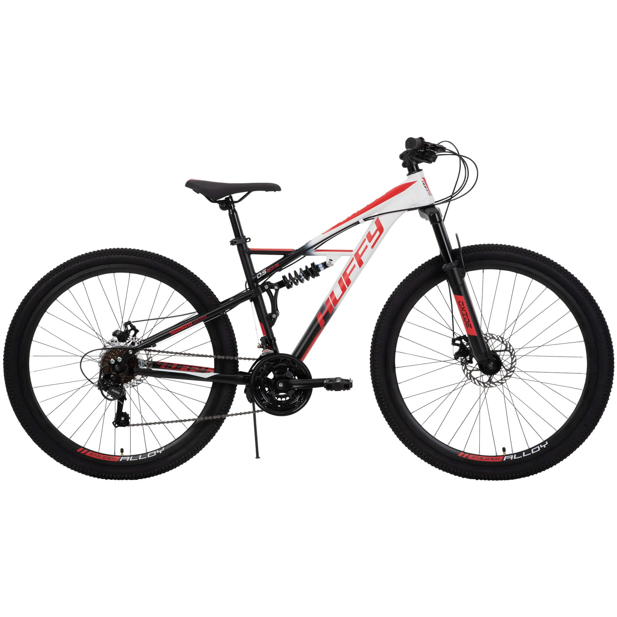 27.5 Inch Oxide Mens Mountain Bike Dual Suspension 21-Speed