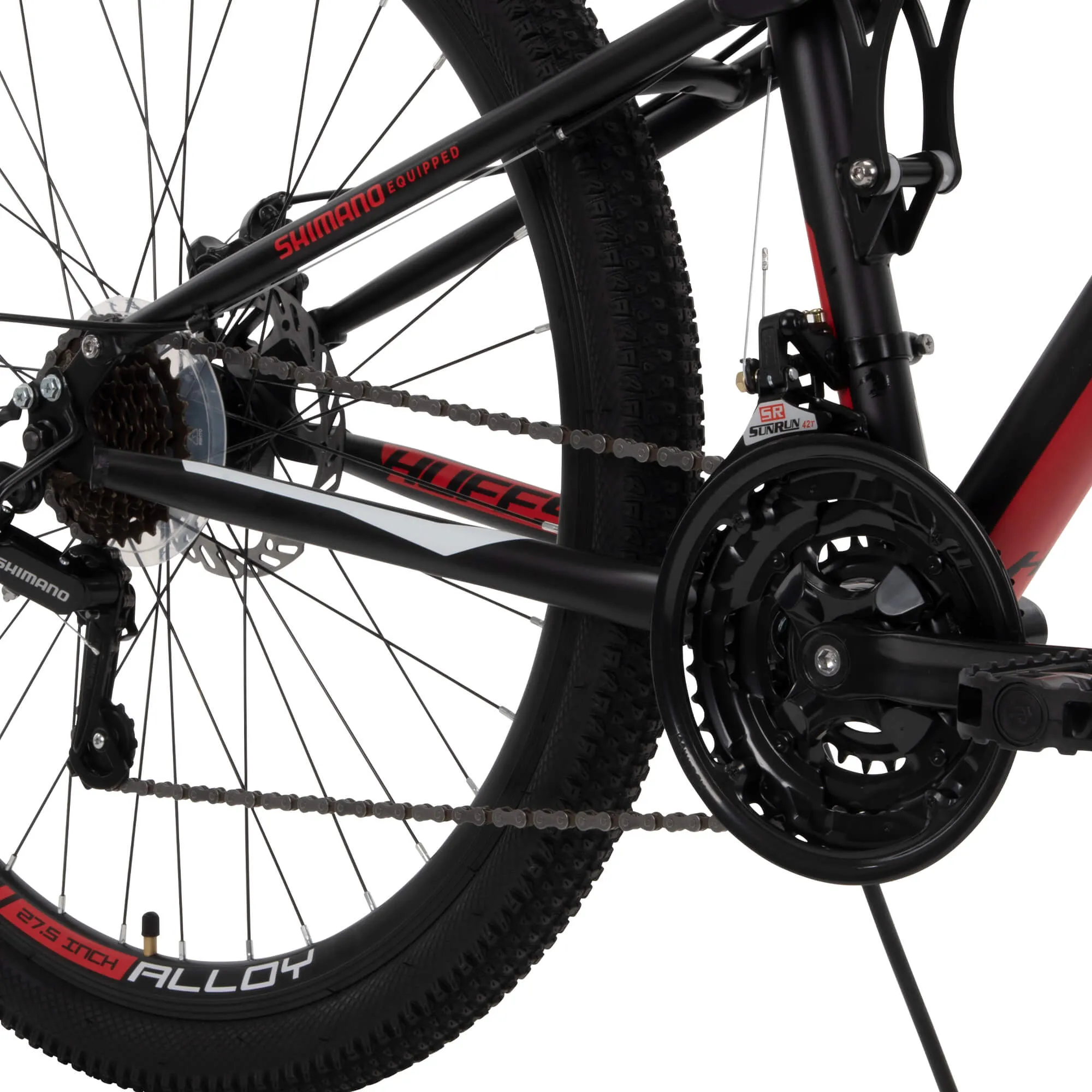 27.5 Inch Oxide Mens Mountain Bike Dual Suspension 21-Speed
