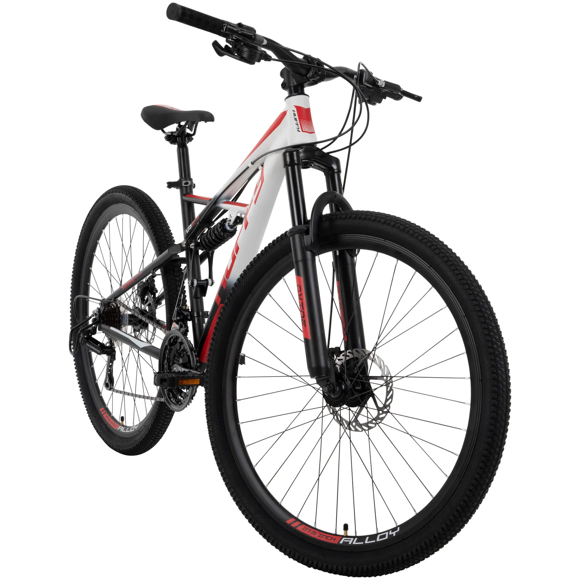 27.5 Inch Oxide Mens Mountain Bike Dual Suspension 21-Speed