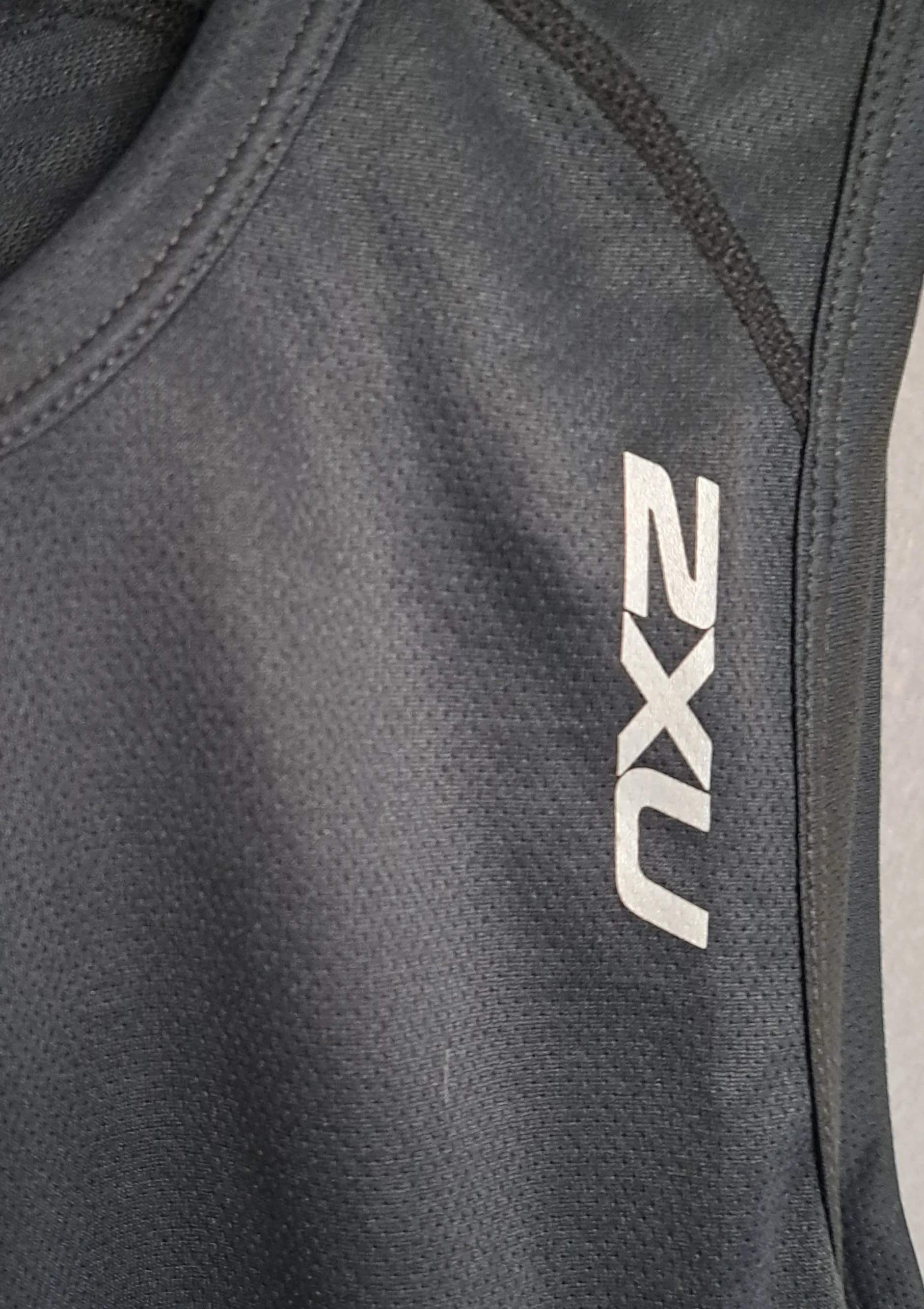 2XU XVENT Tank, Herren, Black/Black