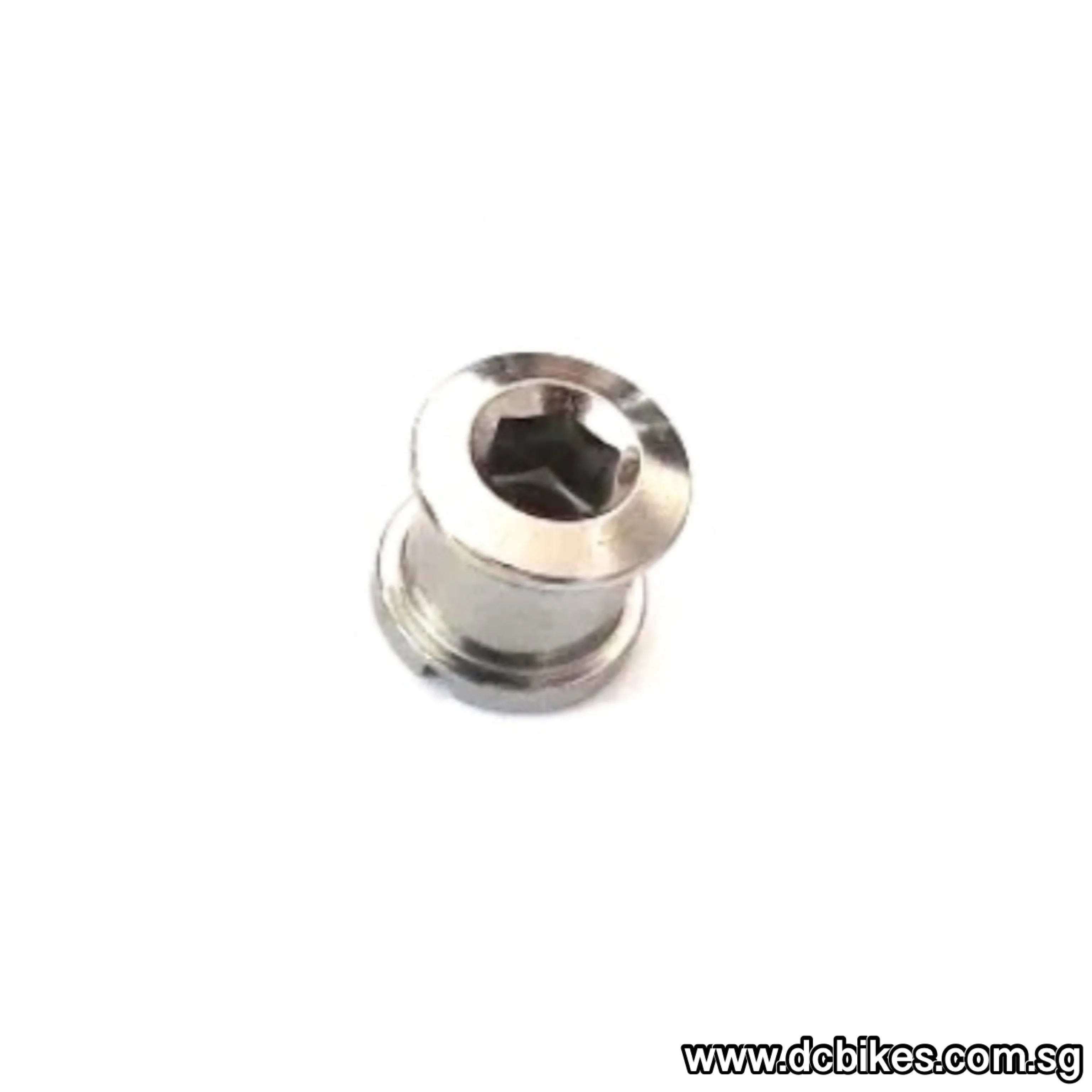 4 X Single Speed MTB Silver Chain Ring Bolts