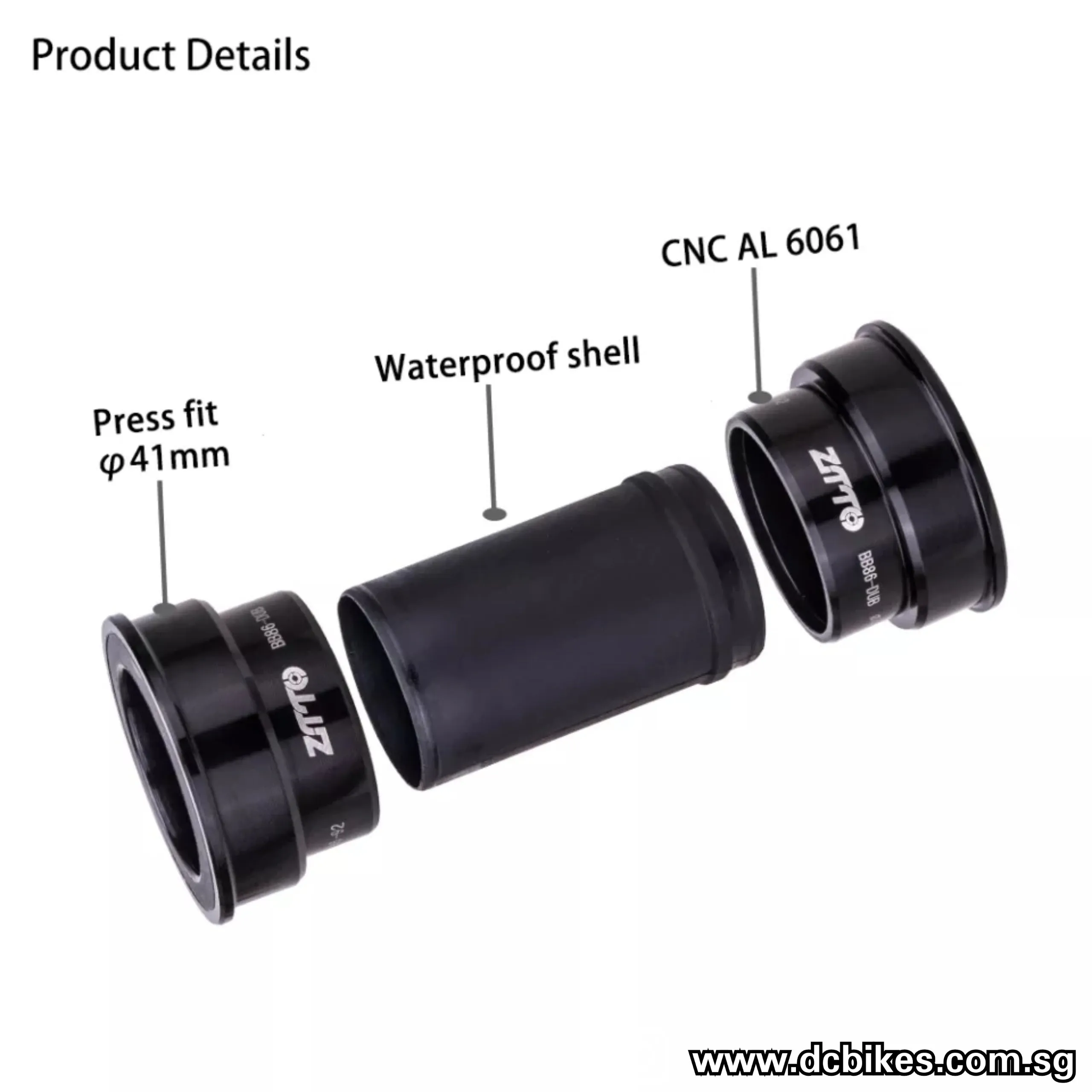 41mm BB86 | BB92 Press Fit Bottom Brackets BB For Sram Dub Crank 28.99mm