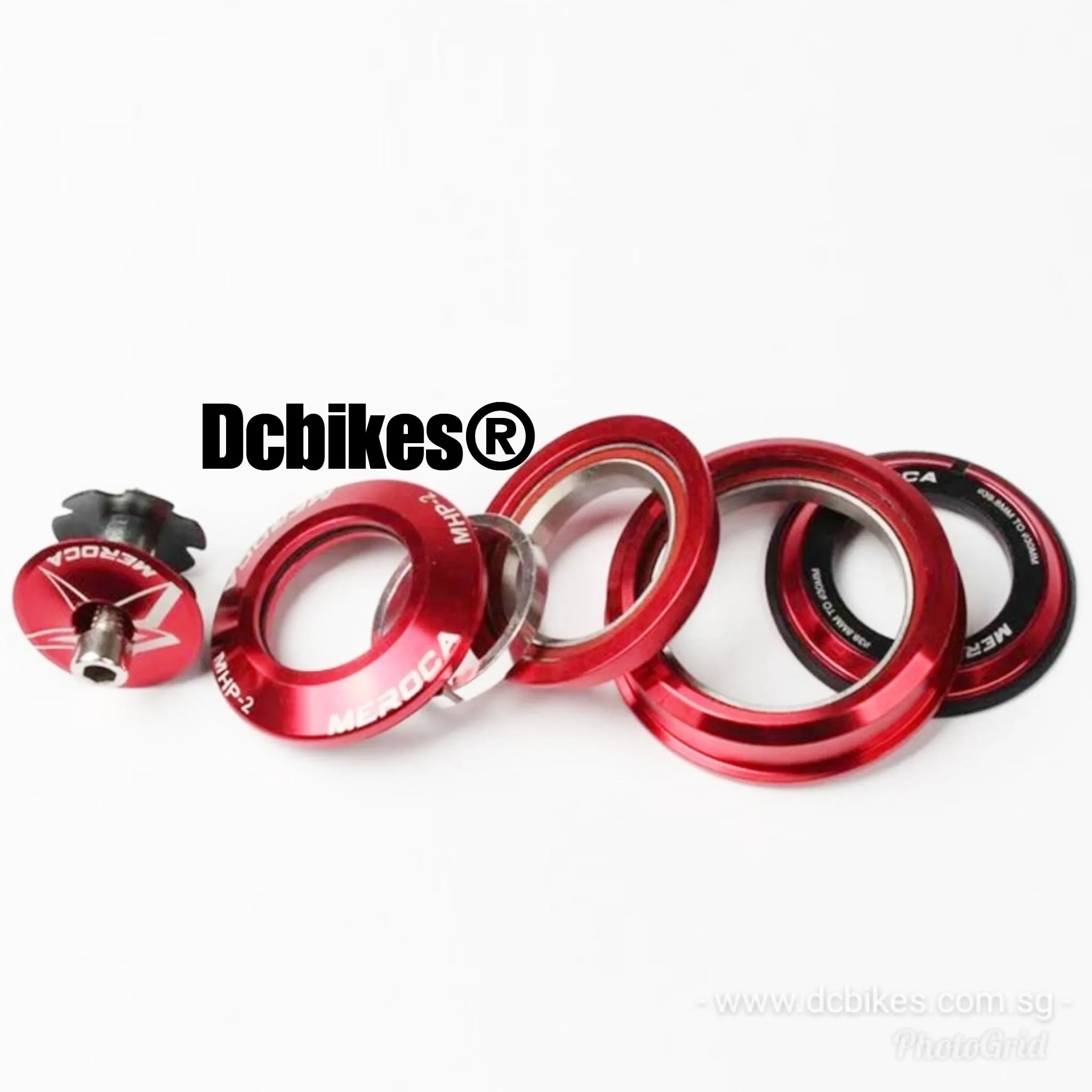 44mm - 56mm Tapered Headset With 2 sealed bearings CNC Aluminum 1-1/8'''