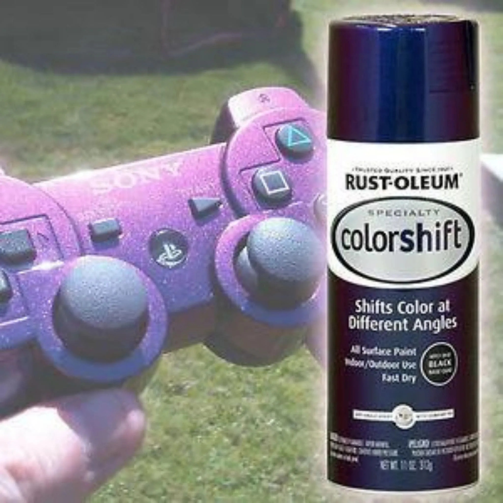 (6 PACK) Rustoleum 254860 Specialty Colour Shift Spray Paint - Galaxy Blue