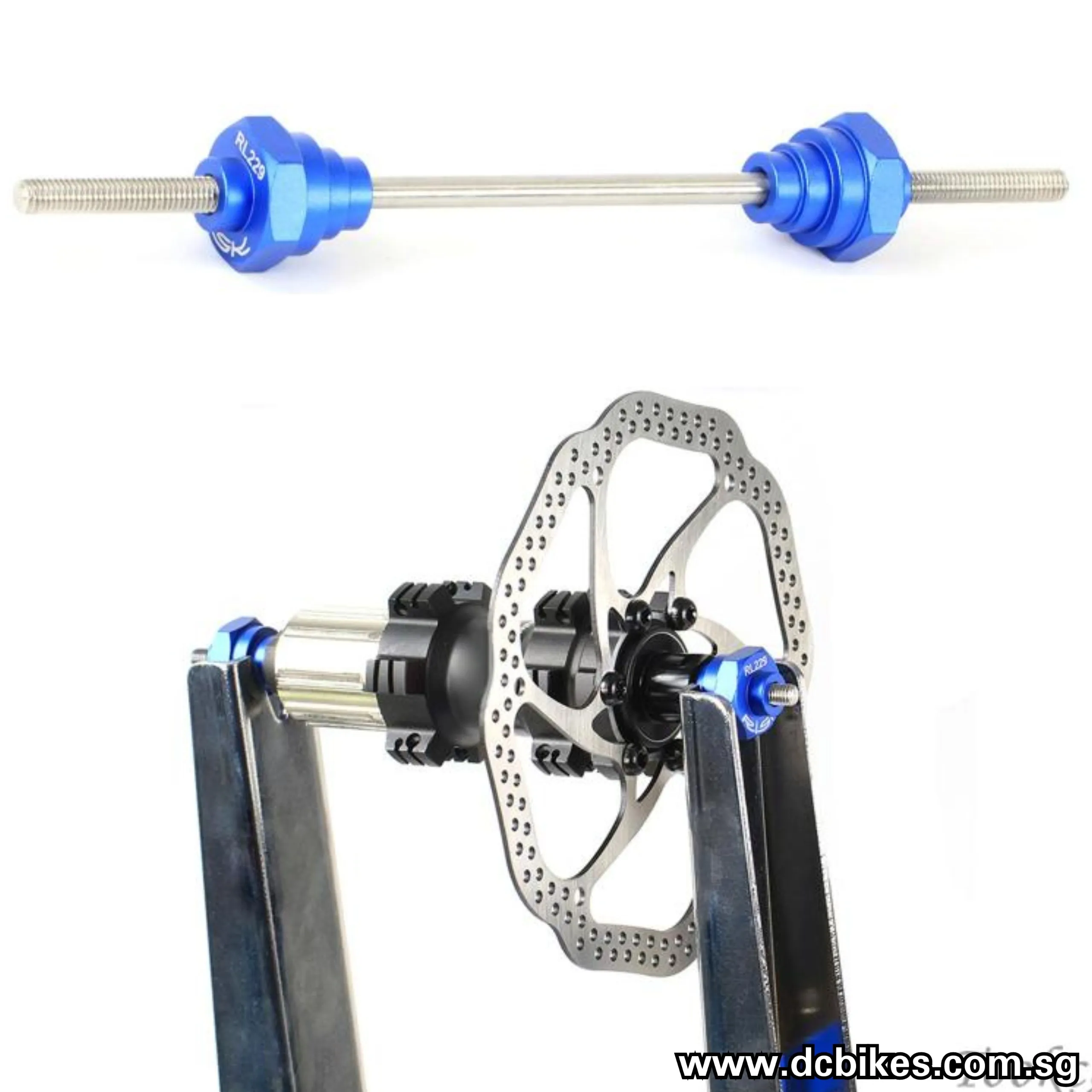 9mm Quick Release QR Bicycle Wheel Truing Stand For 16" to 29"/700c   1 Indicator Dial Gauge Adjustment Repair Tool