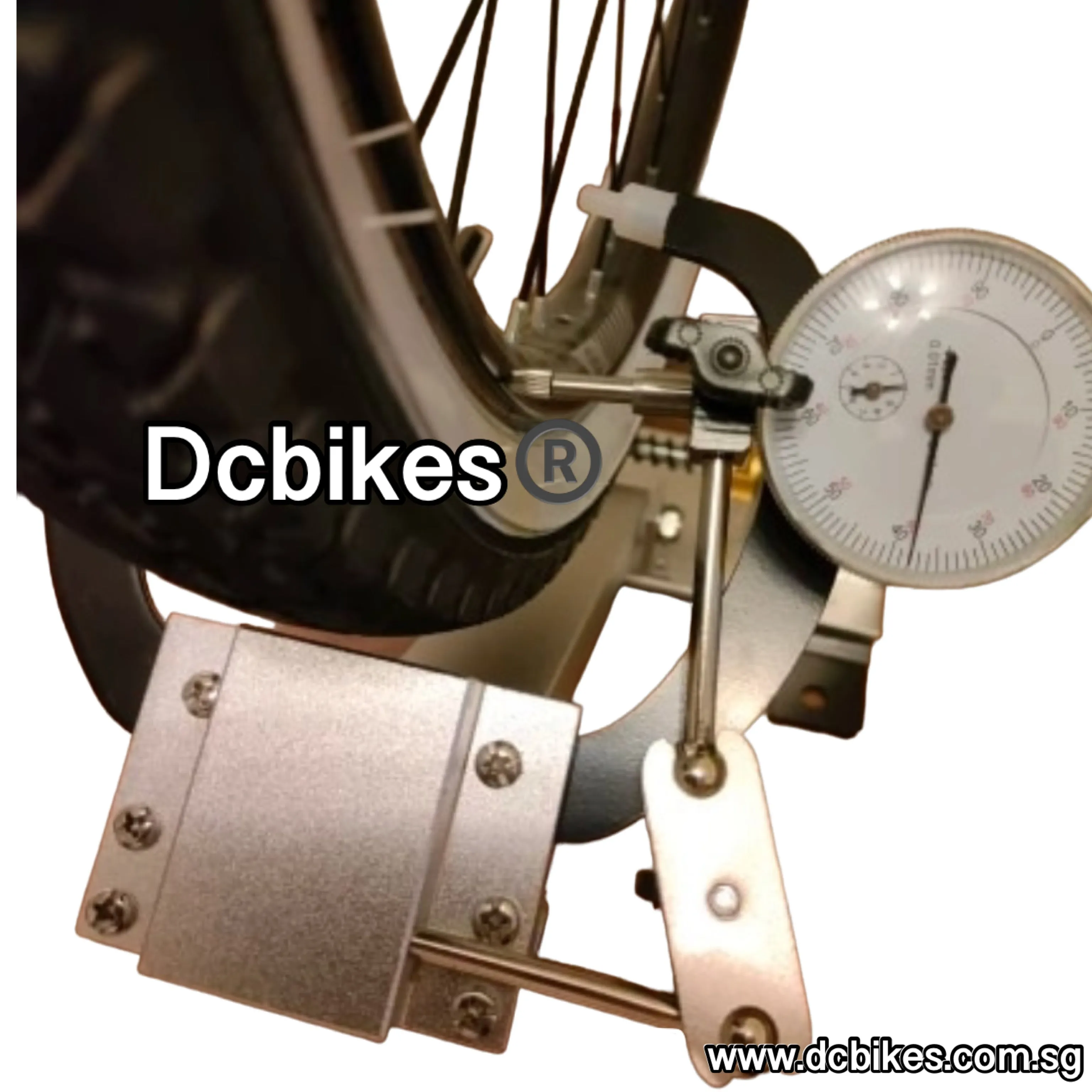 9mm Quick Release QR Bicycle Wheel Truing Stand For 16" to 29"/700c   1 Indicator Dial Gauge Adjustment Repair Tool