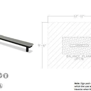 ActionFit Balance Plank Station