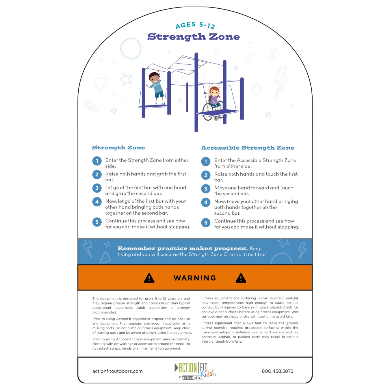 ActionFit Kids Accessible Strength Zone