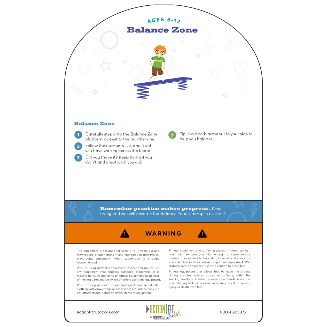 ActionFit Kids Balance Zone