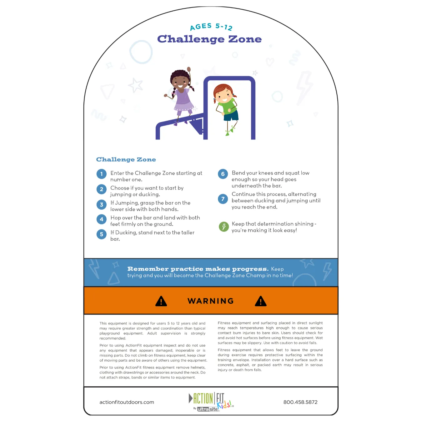 ActionFit Kids Challenge Zone