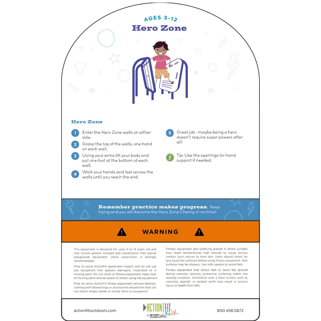 ActionFit Kids Hero Zone