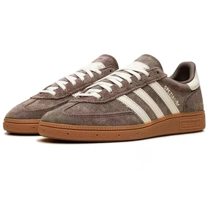 Adidas Handball Spezial Earth Strata Gum Classic Casual Fashion Outdoor Sports Shoes Women Men Sneakers Trainer Skateboard Shoes