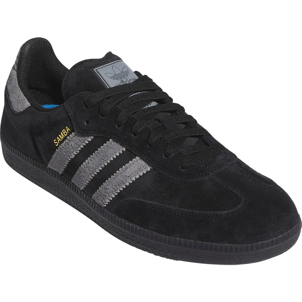 adidas Samba ADV Shoes Core Black/Grey Four/Gold Metallic