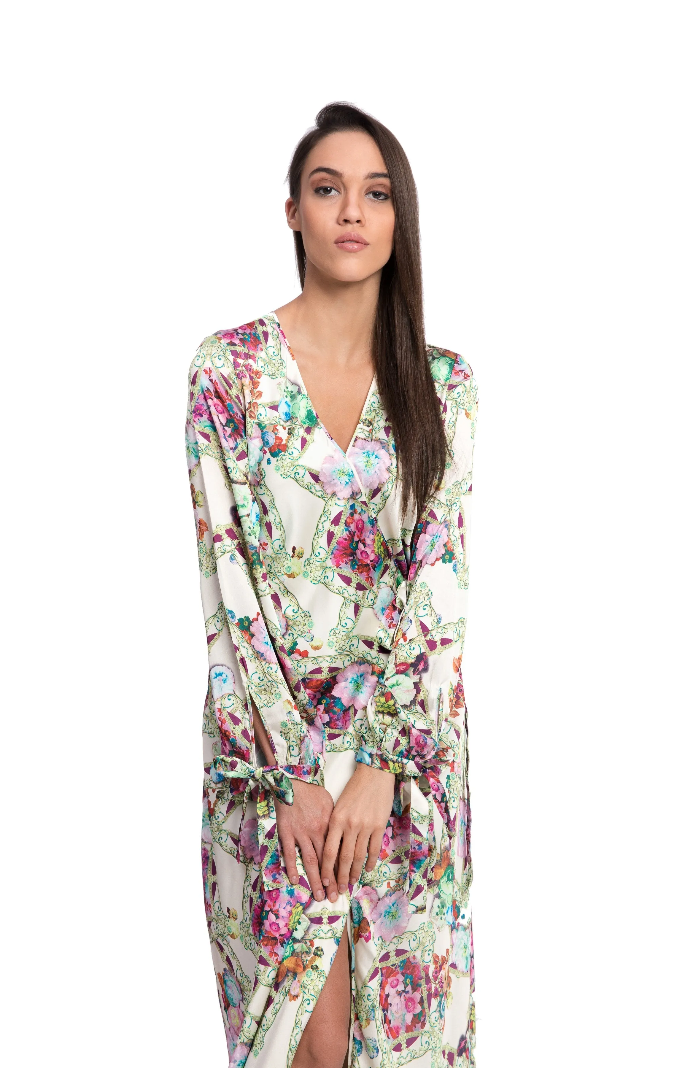 ADMIRALI Wrap Maxi Dress