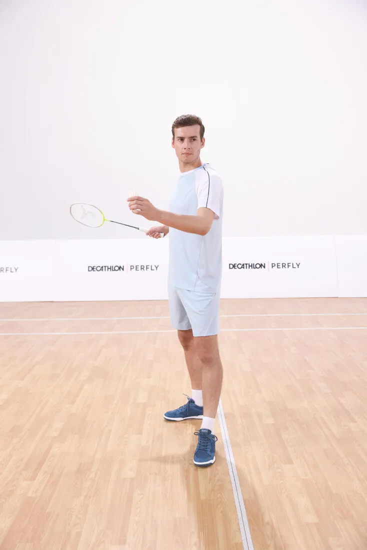 ADULT BADMINTON RACKET BR SENSATION 190 YELLOW GREEN