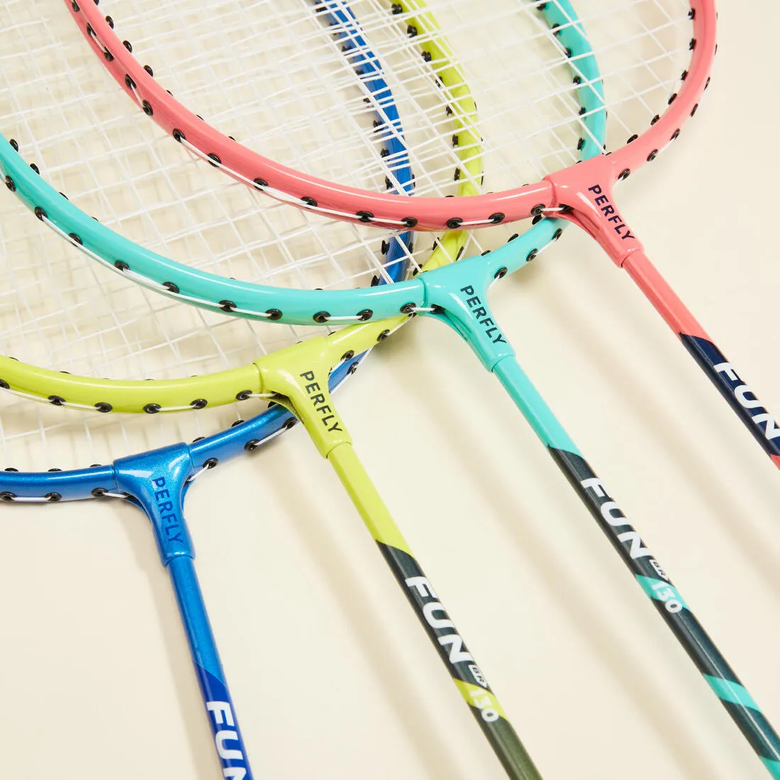 Adult badminton rackets Set Fun set family BR 130