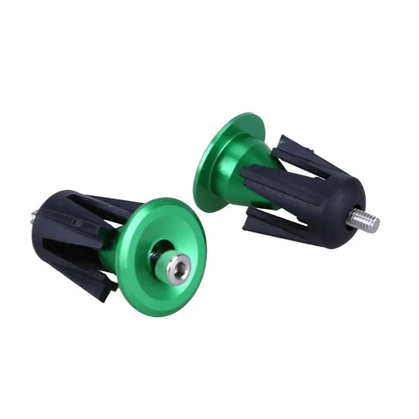 Aluminum Handlebar Grips Handle Bar Cap End Plugs