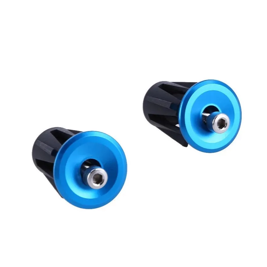 Aluminum Handlebar Grips Handle Bar Cap End Plugs
