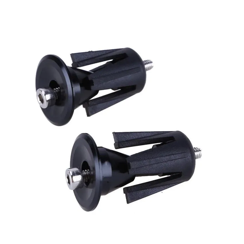 Aluminum Handlebar Grips Handle Bar Cap End Plugs