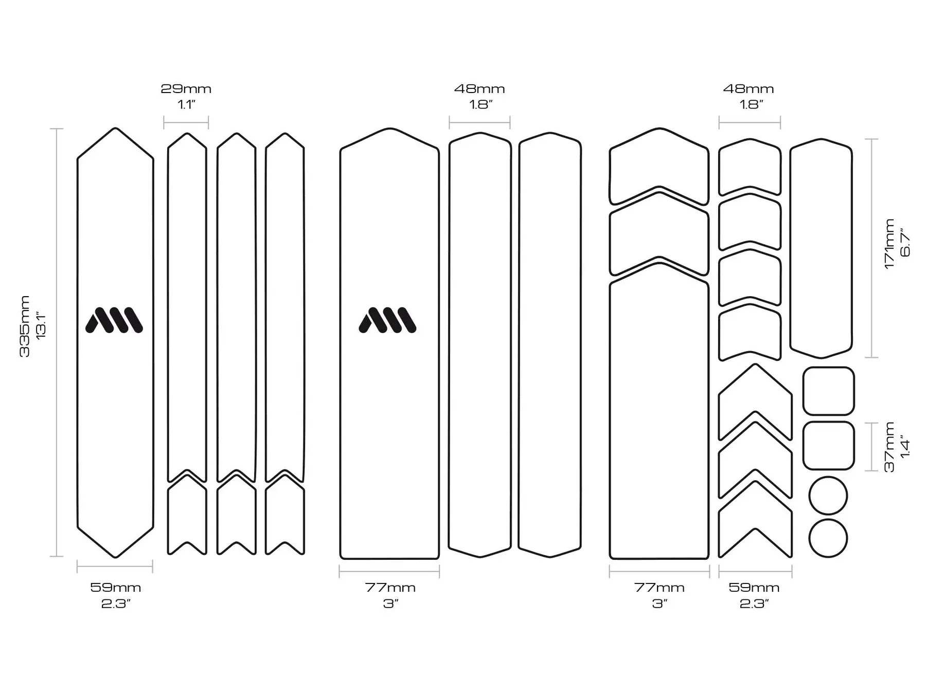 AMS FRAME GUARD - E-BIKE