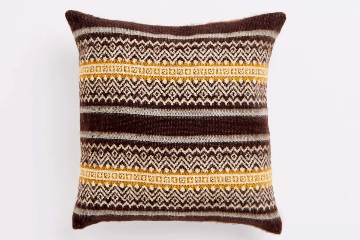 Artisan-Made Mountain Range Southwestern Pillowcase