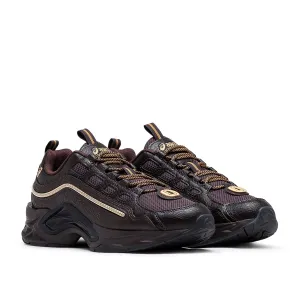 asics x otto958 protoblast-cmlviii (dark brown / Pure gold)