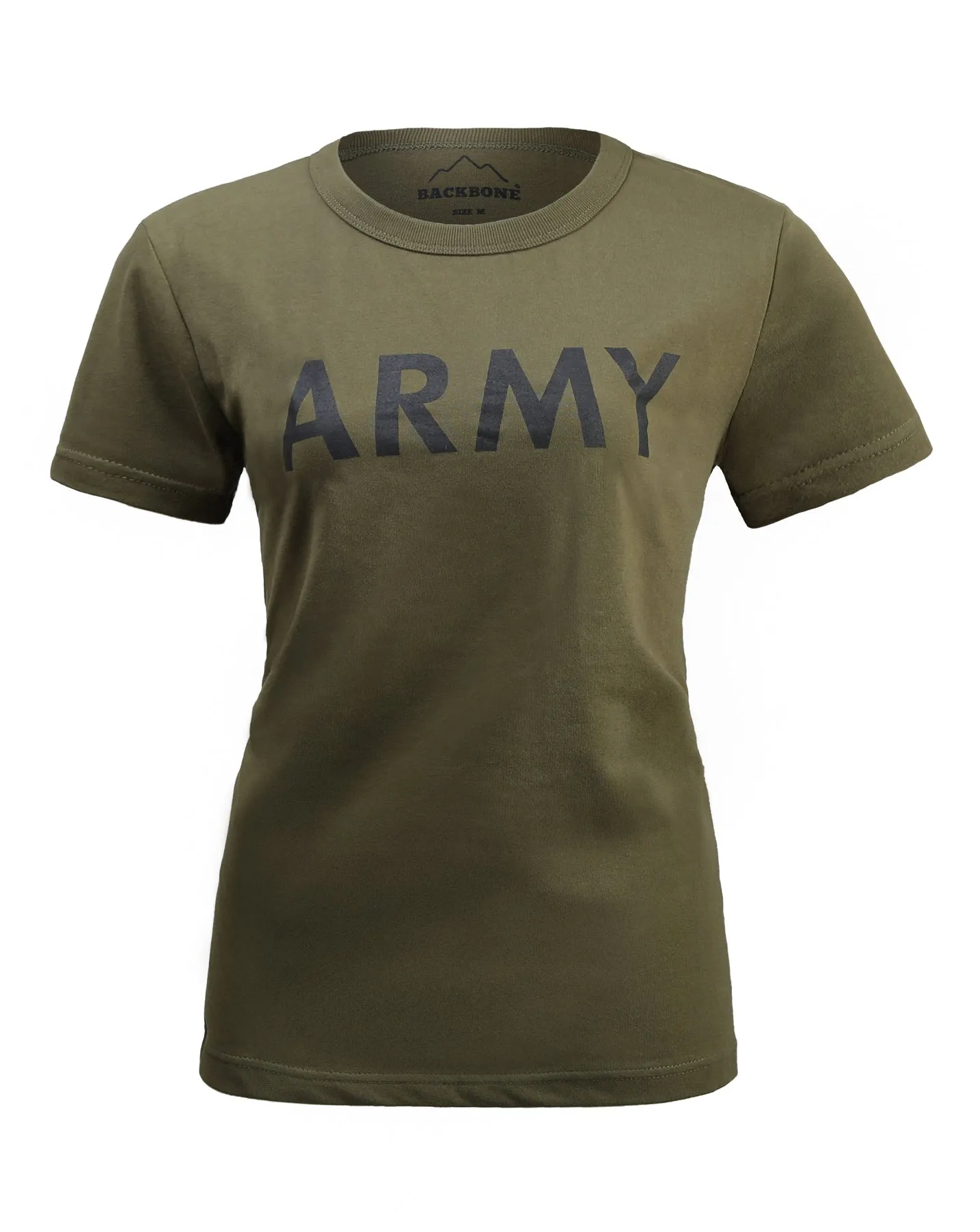Backbone Womens Ladies Army Outdoor Gym Training Running Boot Camp Camo T-Shirt Top Tee