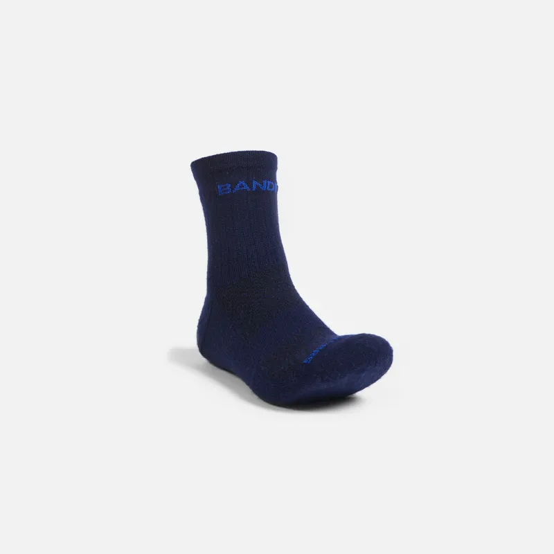 Bandit Running - Merino Wool Run Quarter Socks 2 Pack - Navy