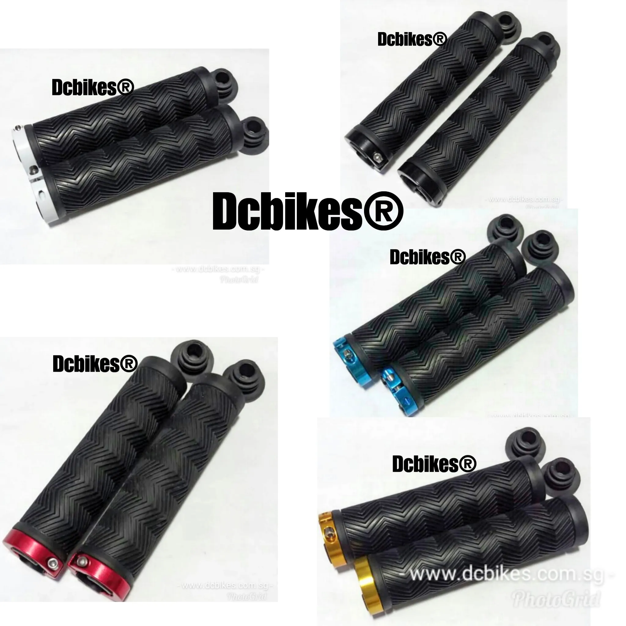 Basic Single Lock MTB Bicycle Grips