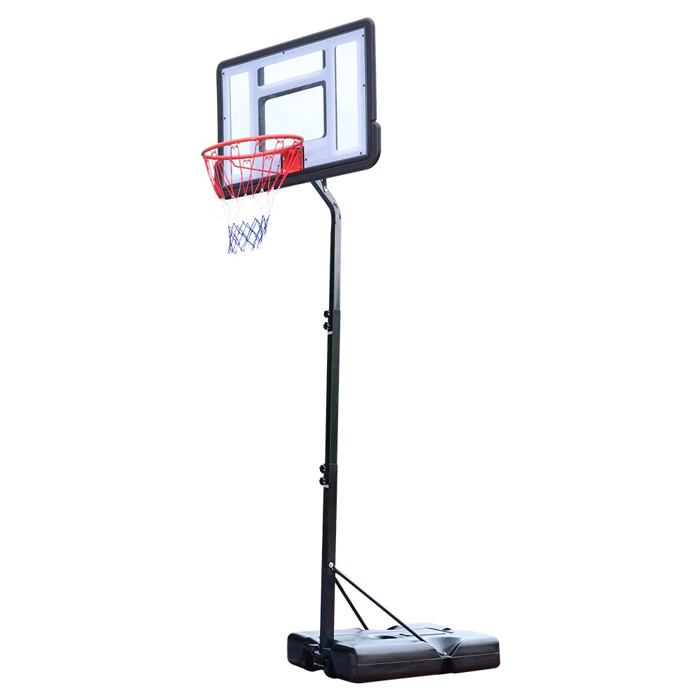 Basketball Hoop PVC Transparent Backboard with Adjustable Height 7ft - 8.5ft