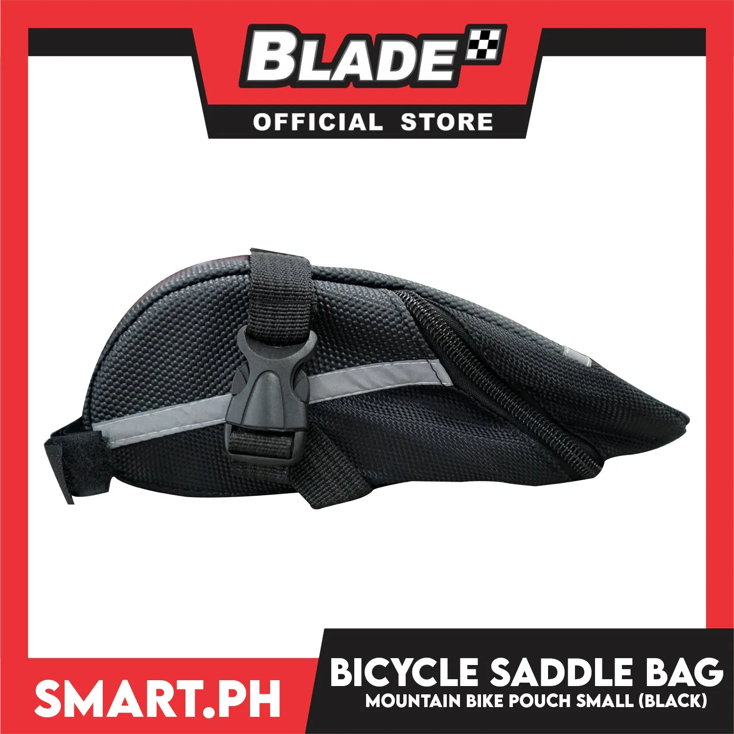 Bicycle Seat Saddle Bag (Small) Road Bike Pouch, Mountain Bike Seat Bag
