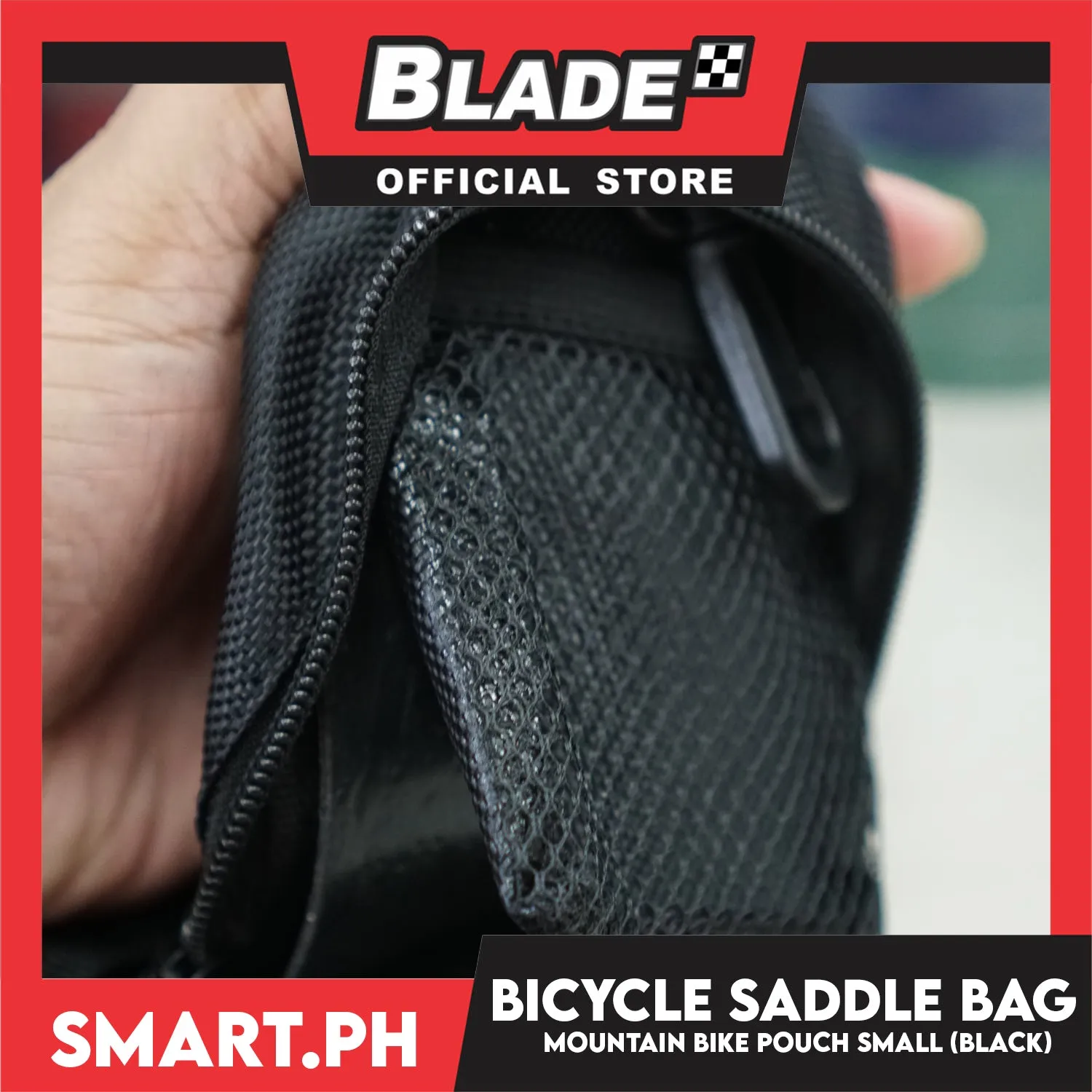 Bicycle Seat Saddle Bag (Small) Road Bike Pouch, Mountain Bike Seat Bag