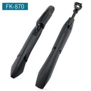 Bike Bicycle Mudguards - Quality, Front (Fork mounted)   Rear (Seatpost mounted)