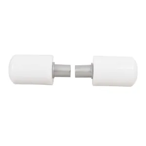 Bike Frame Slider Plastic White for Universal Bike All Model