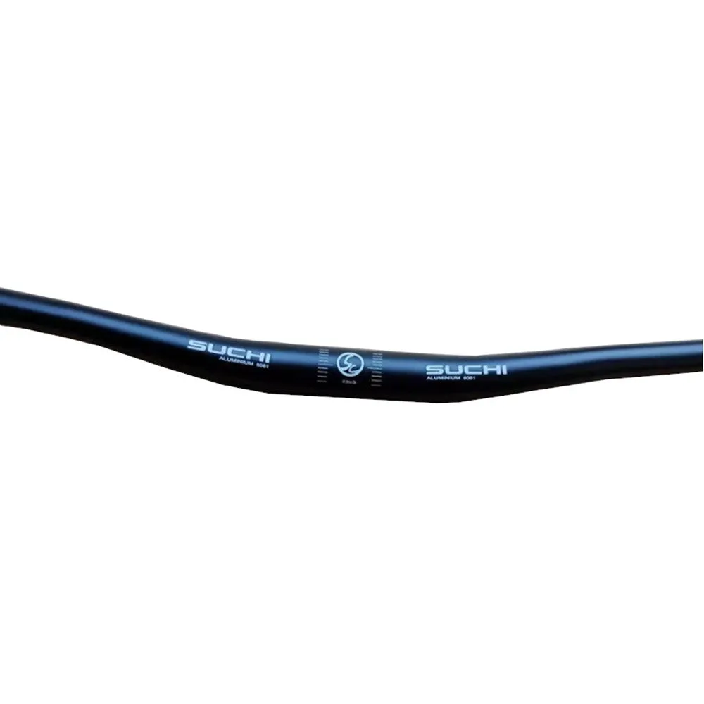 Bike Handlebar Bicycle Flat Riser Bar - 31.8*720mm 20mm rise, Aluminum, Black