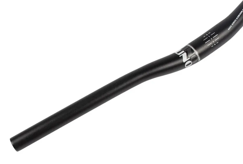 Bike Handlebar Bicycle Riser Bar - UNO, 31.8*740mm 15mm rise, Aluminum, Black