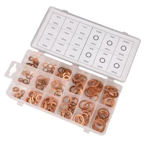 Bike It Copper Washer 150 Piece Kit (Metric)