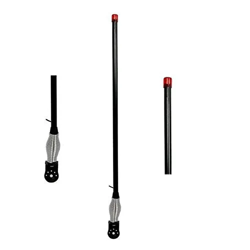 Bike Led Antenna Light Multi Color Red Big (L-71 cm)