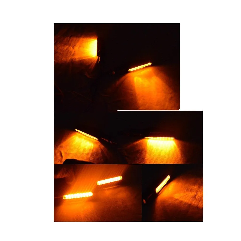 Bike Signal 9 LED Indicator Light Blinker Yellow Light for - Yamaha / Hero / Bajaj KTM 125/200/250/390 Duke RC