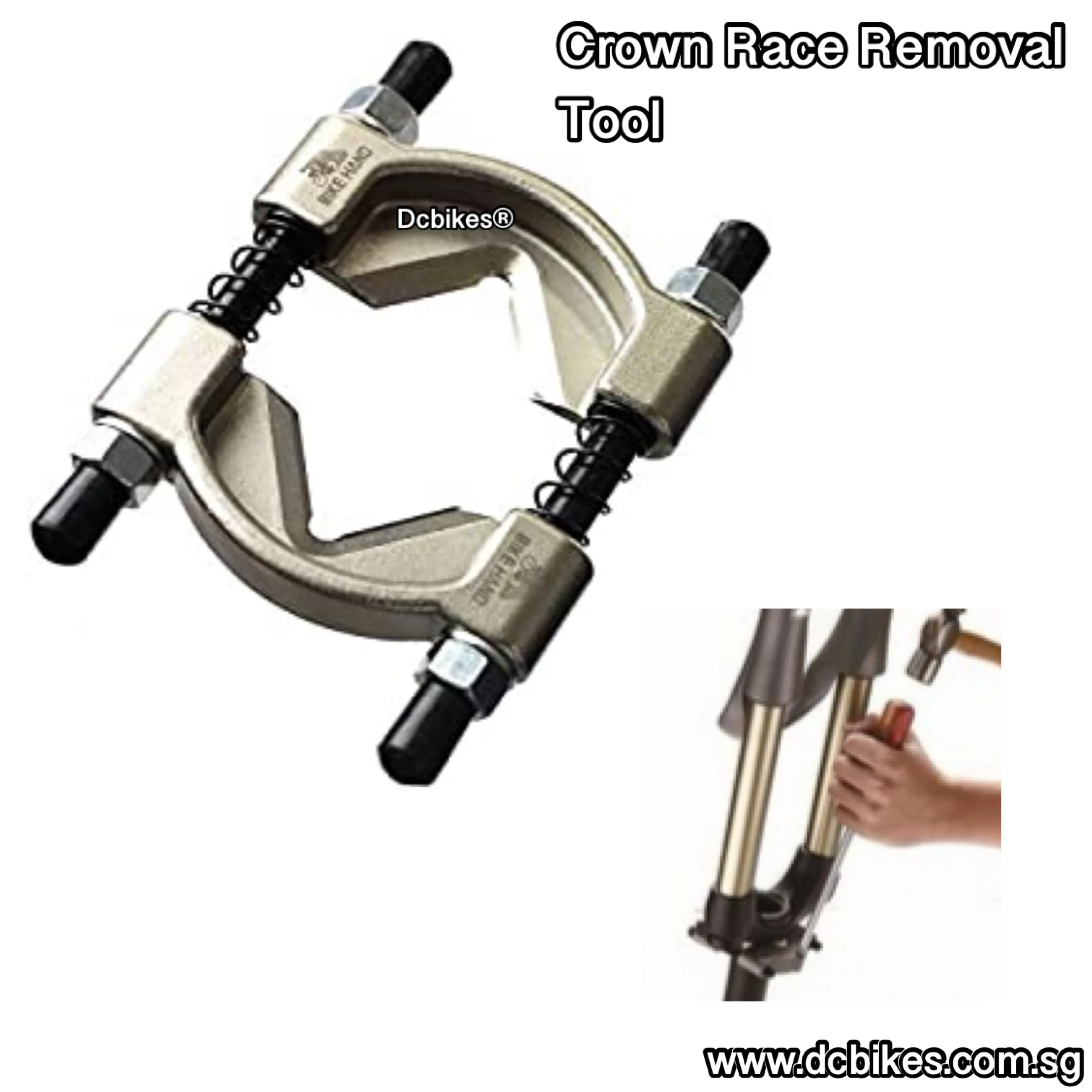 Bikehand Professional Bicycle Crown Race Remover Tool