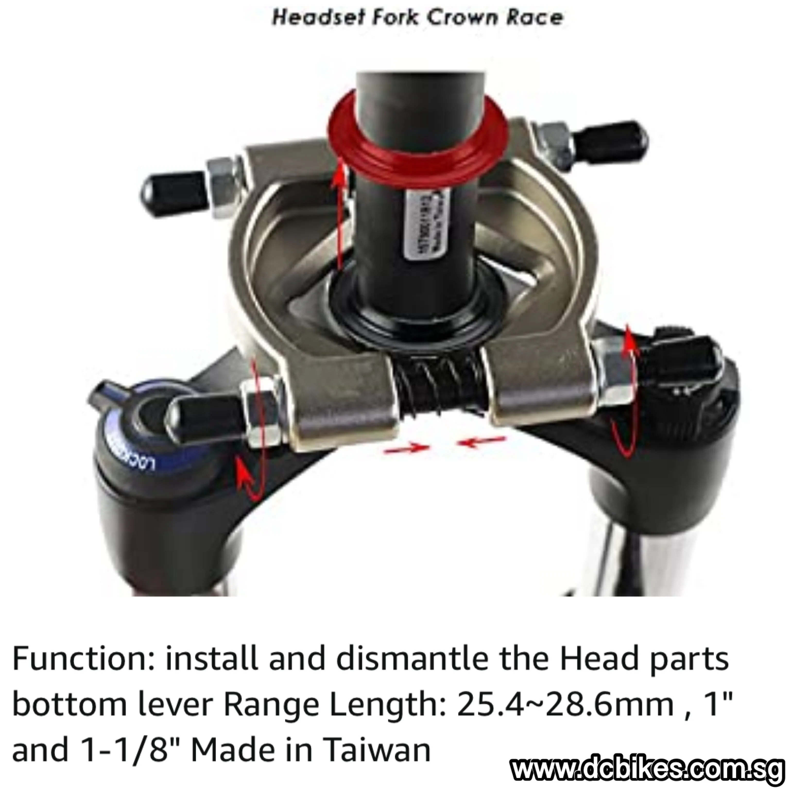 Bikehand Professional Bicycle Crown Race Remover Tool