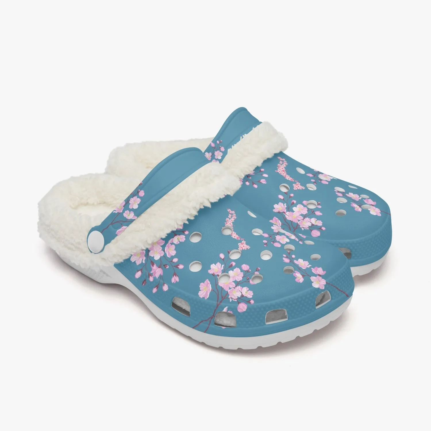 Blue Sky Sakura Clogs