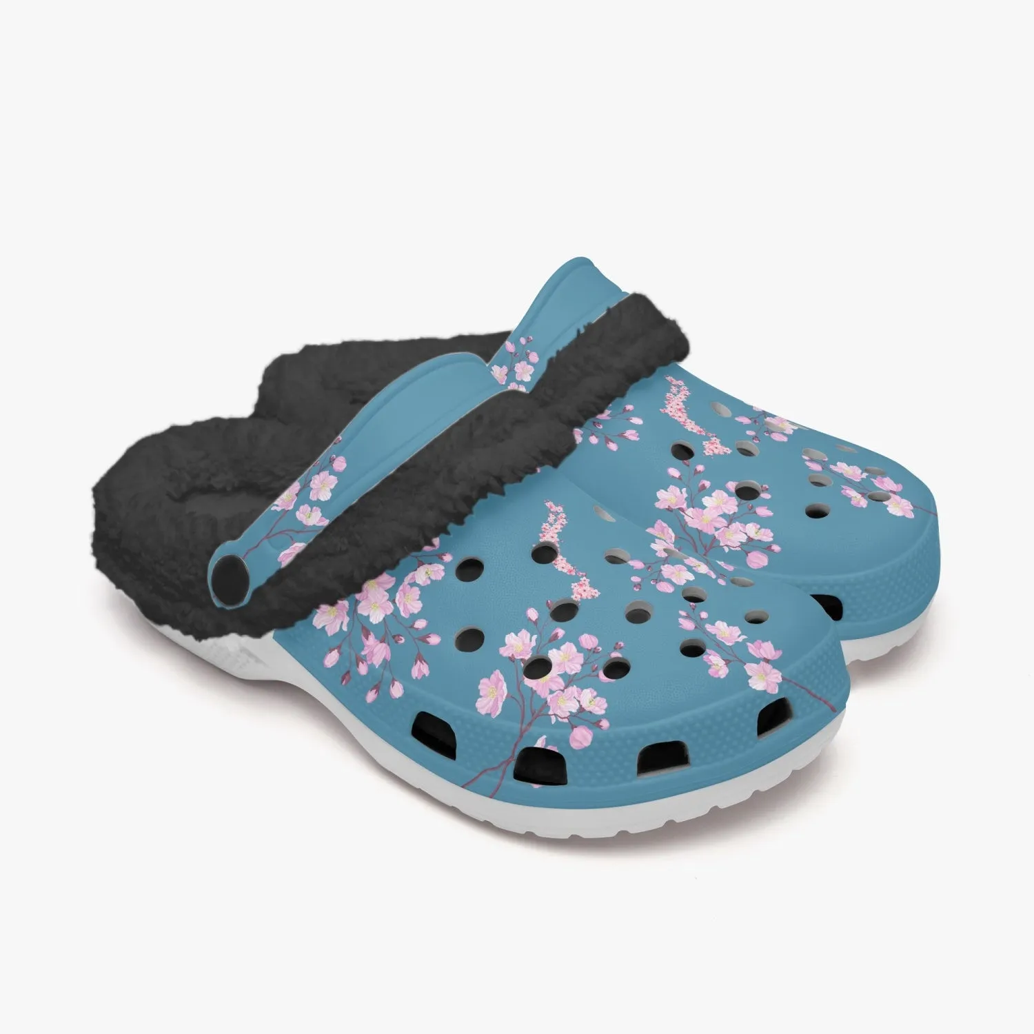 Blue Sky Sakura Clogs